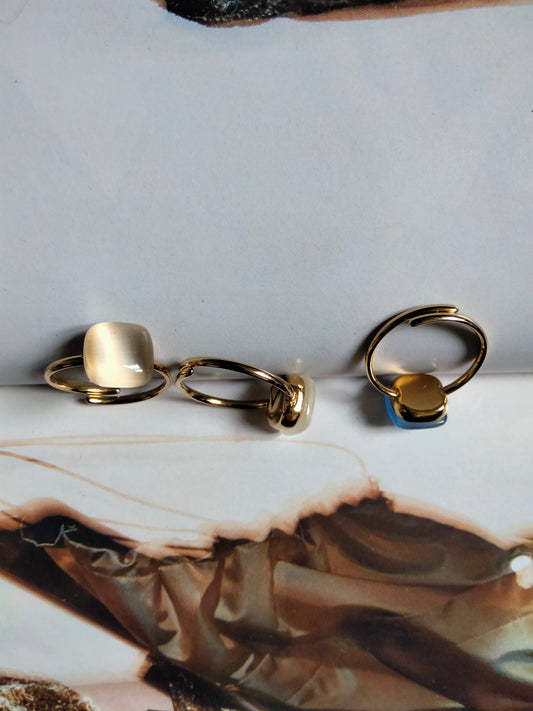 Anello Dado colore Luna